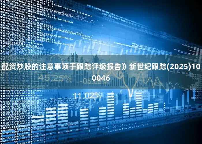 配资炒股的注意事项于跟踪评级报告》新世纪跟踪(2025)100046