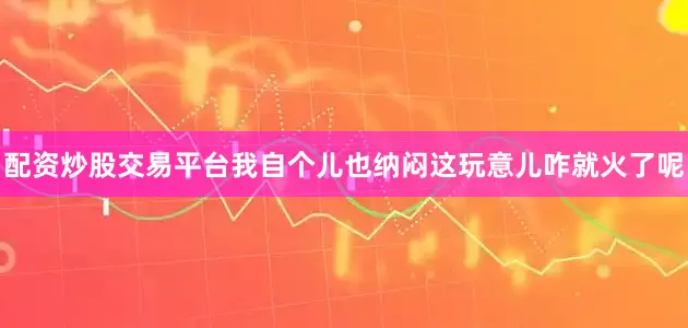 配资炒股交易平台我自个儿也纳闷这玩意儿咋就火了呢